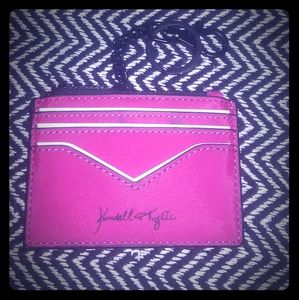 Kendall and Kylie pink coin wallet